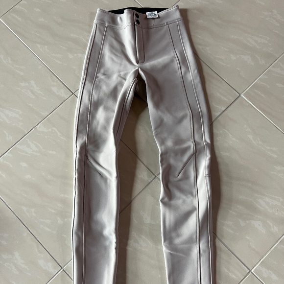 #2623 Frauenschuh Kadira Softshell stirrup ski pants for women size 0